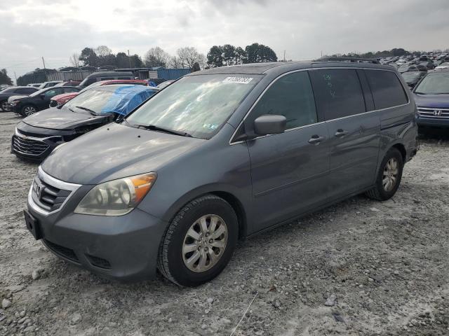 5FNRL3H6XAB046852 - 2010 HONDA ODYSSEY EXL GRAY photo 1