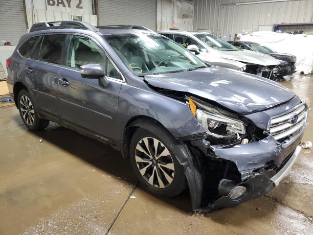 4S4BSANC9H3203910 - 2017 SUBARU OUTBACK 2.5I LIMITED GRAY photo 4