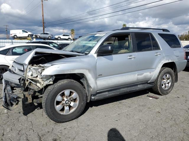 JTEZU14R040018574 - 2004 TOYOTA 4RUNNER SR5 SILVER photo 1