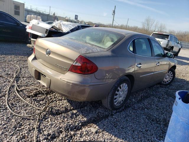 2G4WC552171118609 - 2007 BUICK LACROSSE CX TAN photo 3