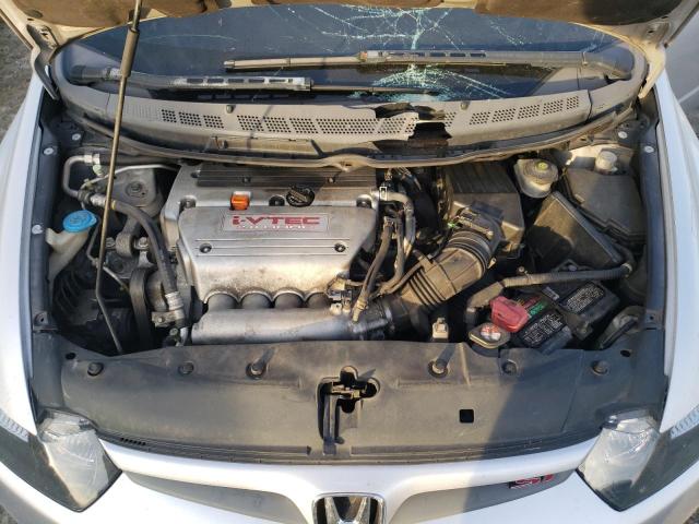 2HGFG21508H707216 - 2008 HONDA CIVIC SI SILVER photo 11