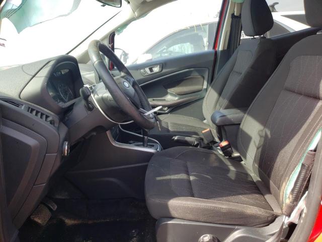 MAJ6S3GL5LC364526 - 2020 FORD ECOSPORT SE RED photo 7