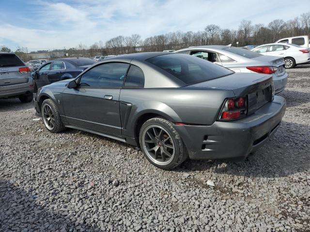 1FAFP4043YF160839 - 2000 FORD MUSTANG GRAY photo 2