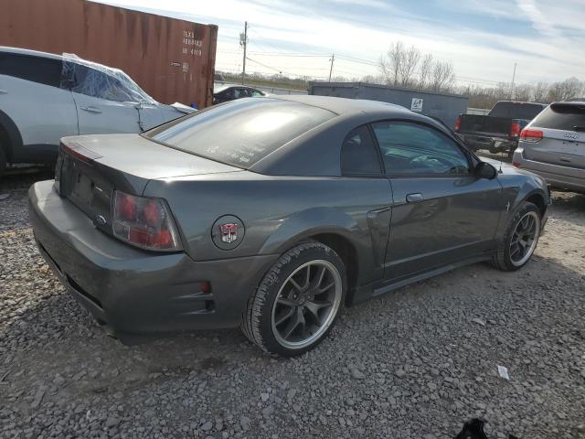 1FAFP4043YF160839 - 2000 FORD MUSTANG GRAY photo 3