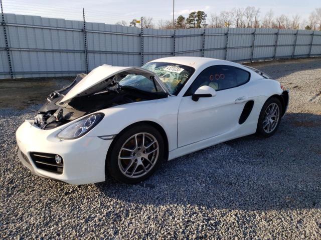 WP0AA2A82GK170425 - 2016 PORSCHE CAYMAN WHITE photo 1