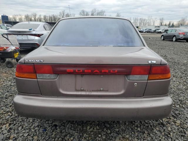 4S3BD6359S7233005 - 1995 SUBARU LEGACY L BROWN photo 6