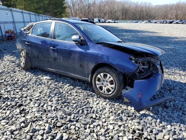 KMHDU4AD5AU885347 - 2010 HYUNDAI ELANTRA BLUE BLUE photo 4