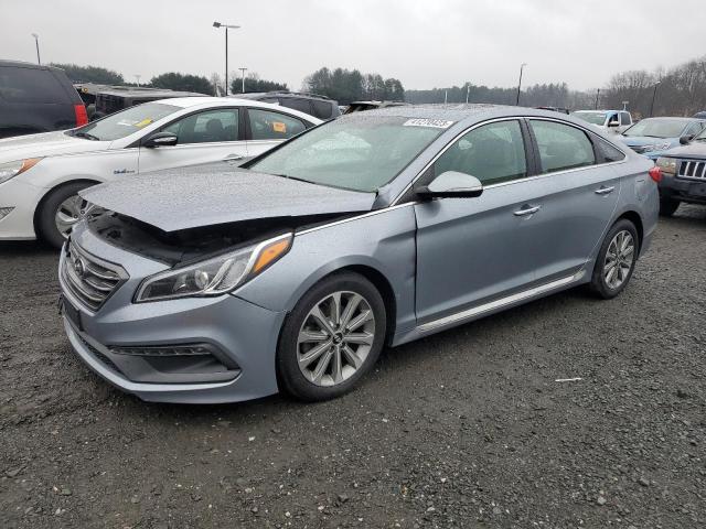 5NPE34AF0GH354797 - 2016 HYUNDAI SONATA SPORT GRAY photo 1