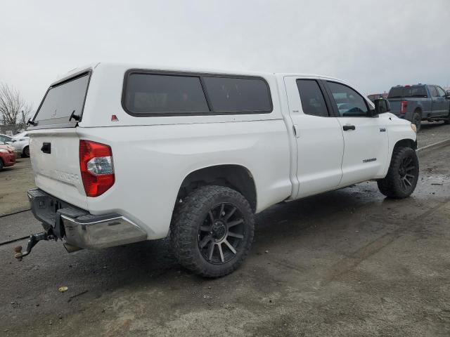 5TFUY5F19EX358624 - 2014 TOYOTA TUNDRA DOUBLE CAB SR/SR5 WHITE photo 3