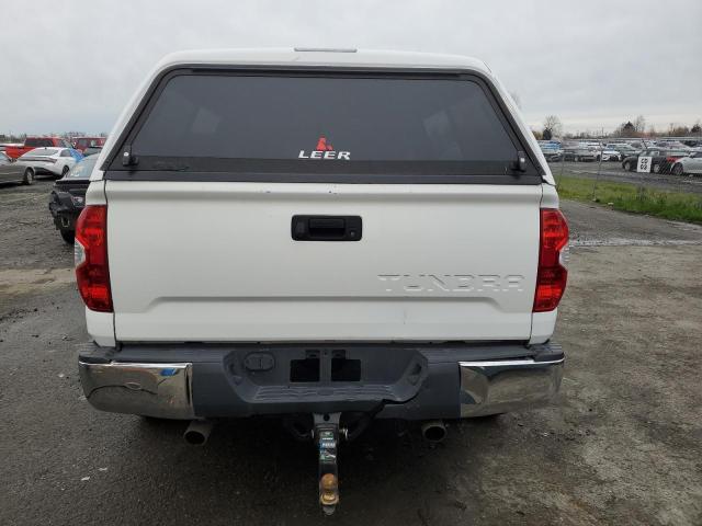 5TFUY5F19EX358624 - 2014 TOYOTA TUNDRA DOUBLE CAB SR/SR5 WHITE photo 6