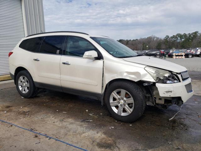 1GNKVJED4CJ115234 - 2012 CHEVROLET TRAVERSE LT CREAM photo 4