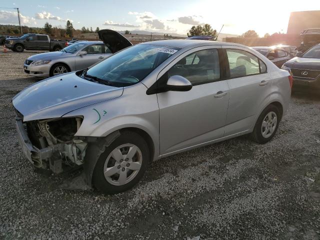 1G1JA5SG3F4110205 - 2015 CHEVROLET SONIC LS 银色 照片 1