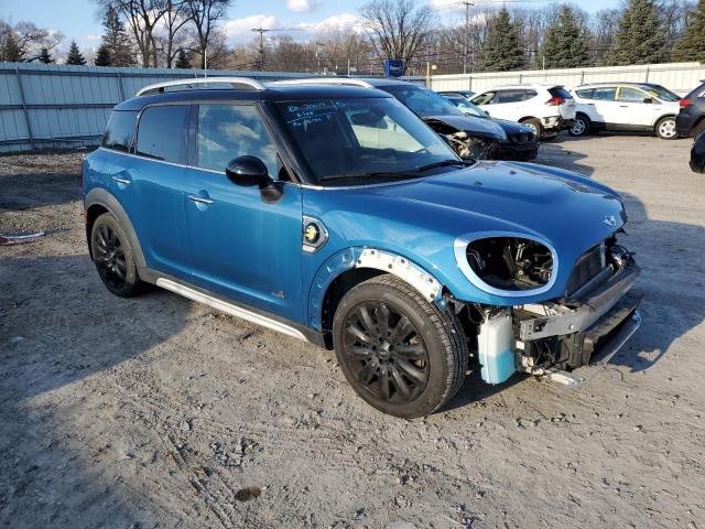 WMZYU7C45J3E56500 - 2018 MINI COOPER S E COUNTRYMAN ALL4 BLUE photo 4