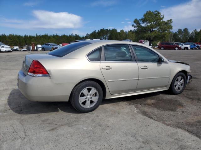 2G1WF5EK6B1231548 - 2011 CHEVROLET IMPALA LS GOLD photo 3