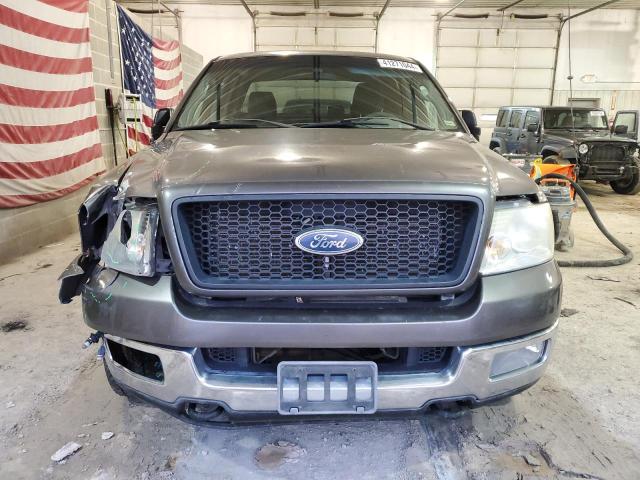 1FTPW14594KA02557 - 2004 FORD F150 SUPERCREW SILVER photo 5