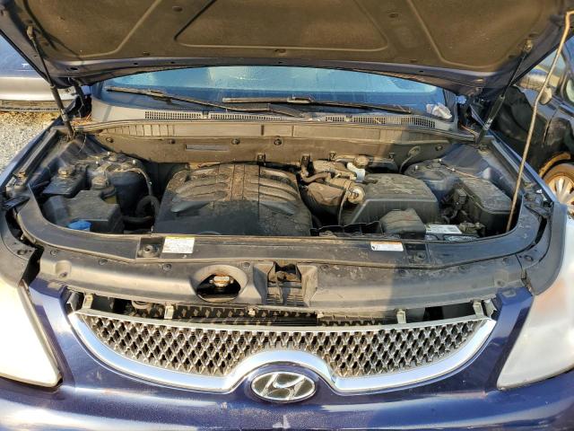 KM8NUDCC2AU127474 - 2010 HYUNDAI VERACRUZ GLS BLUE photo 12