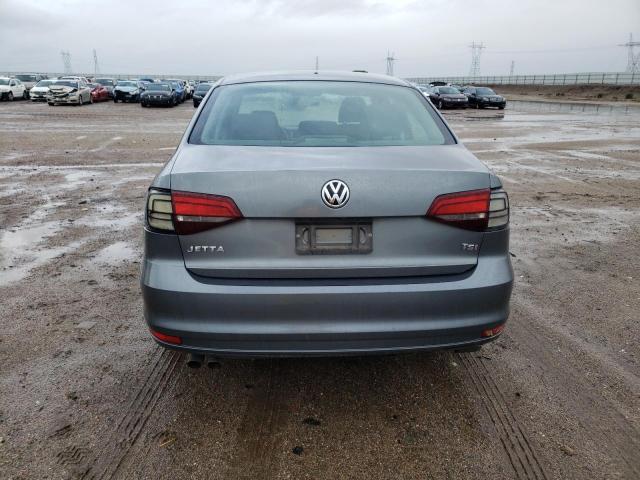 3VW2B7AJ8HM357712 - 2017 VOLKSWAGEN JETTA S GRAY photo 6