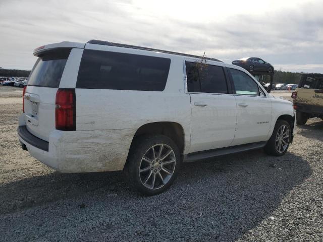 1GNSCHKC2HR215884 - 2017 CHEVROLET SUBURBAN C1500 LT WHITE photo 3