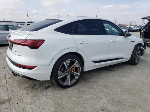 WA13AAGE1NB038473 - 2022 AUDI E-TRON SPORTBACK PRESTIGE WHITE photo 3