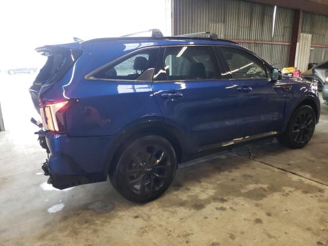 5XYRK4LFXNG129082 - 2022 KIA SORENTO SX BLUE photo 3