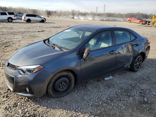 2T1BURHE8FC371696 - 2015 TOYOTA COROLLA L CHARCOAL photo 1