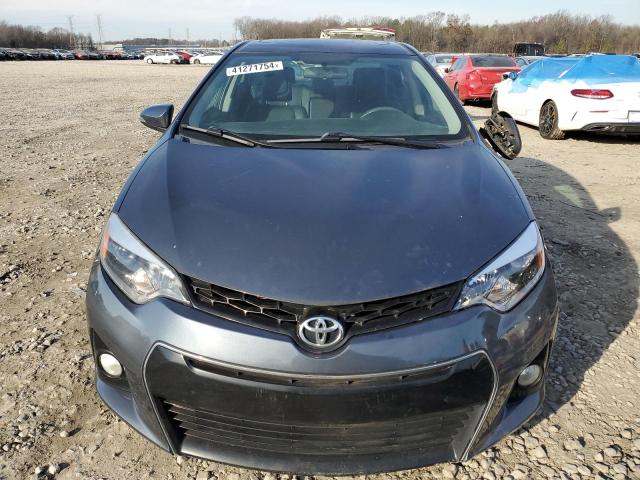 2T1BURHE8FC371696 - 2015 TOYOTA COROLLA L CHARCOAL photo 5