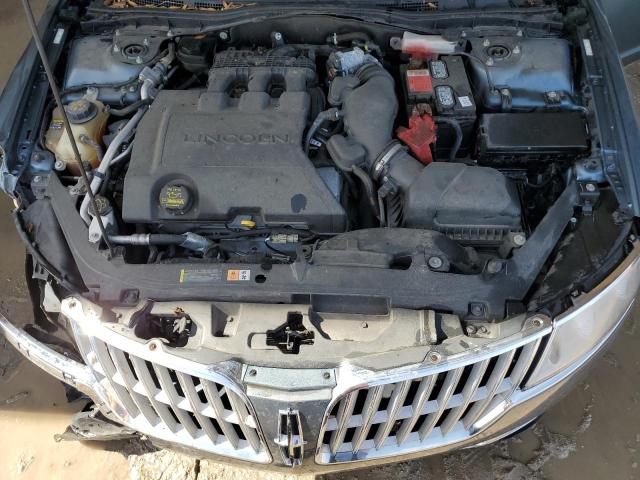 3LNHL2GCXCR839479 - 2012 LINCOLN MKZ BLUE photo 11