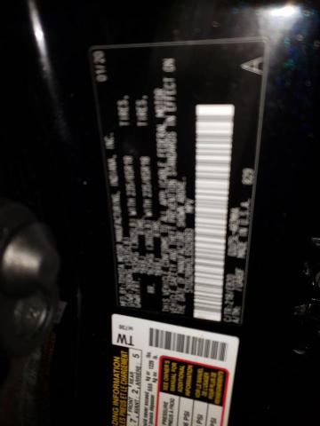 5TDGZRBH2LS502893 - 2020 TOYOTA HIGHLANDER XLE BLACK photo 12