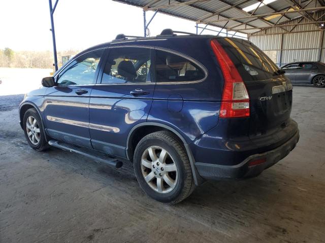 JHLRE487X7C009575 - 2007 HONDA CR-V EXL BLUE photo 2