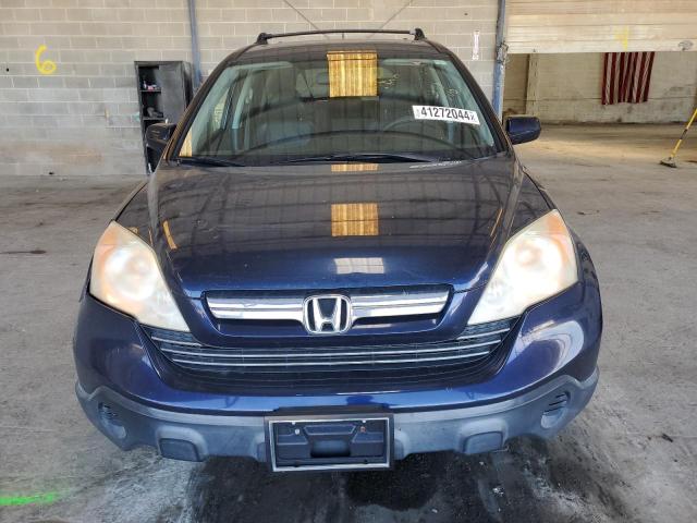 JHLRE487X7C009575 - 2007 HONDA CR-V EXL BLUE photo 5