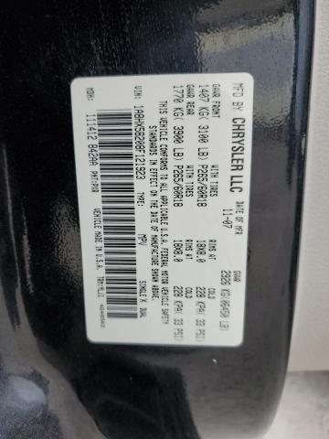 1A8HX58208F121923 - 2008 CHRYSLER ASPEN LIMITED შავი ფოტო 13