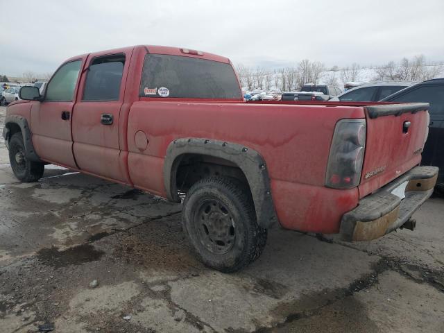 1GCGK23U44F234986 - 2004 CHEVROLET SILVERADO K2500 RED photo 2