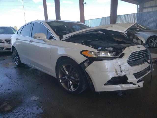 3FA6P0K93ER173994 - 2014 FORD FUSION TITANIUM WHITE photo 4