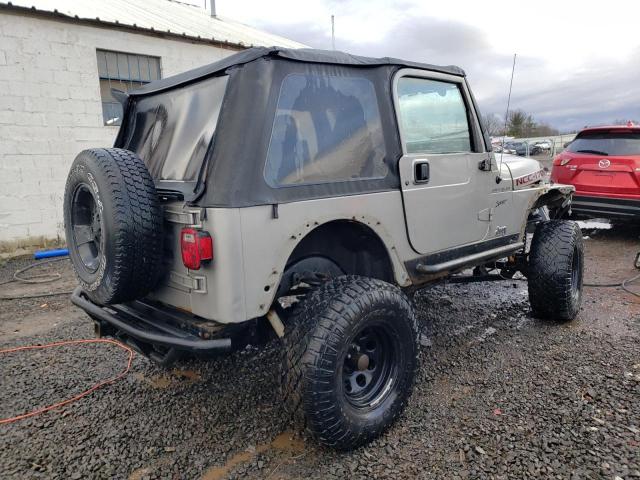 1J4FA49S61P368351 - 2001 JEEP WRANGLER / SPORT GRAY photo 3