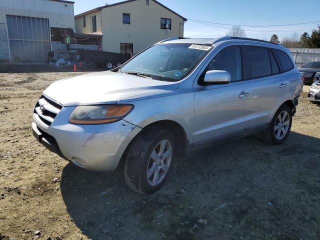 5NMSH13E28H194332 - 2008 HYUNDAI SANTA FE SE SILVER photo 1