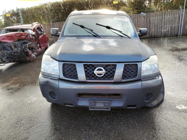 1N6AA06A15N537551 - 2005 NISSAN TITAN XE CHARCOAL photo 5