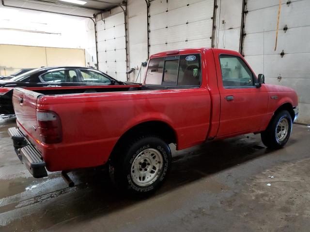 1FTYR10D11PB22294 - 2001 FORD RANGER RED photo 3