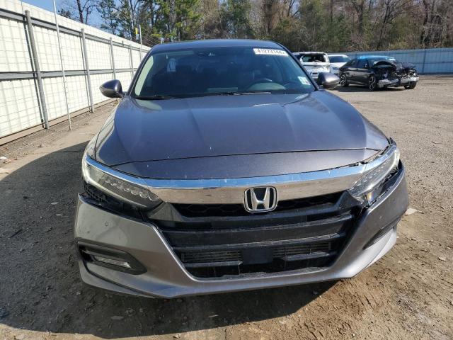 1HGCV1F94JA076571 - 2018 HONDA ACCORD TOURING GRAY photo 5