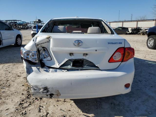 1NXBU40E59Z151028 - 2009 TOYOTA COROLLA BASE WHITE photo 6