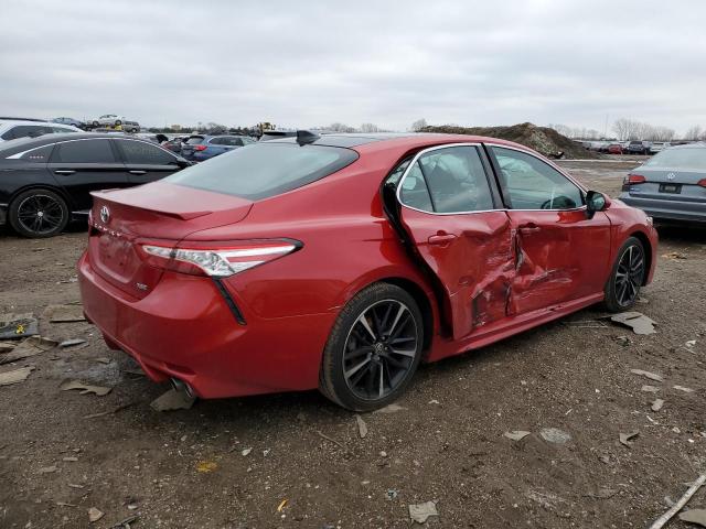 4T1KZ1AK0LU042469 - 2020 TOYOTA CAMRY TRD RED photo 3