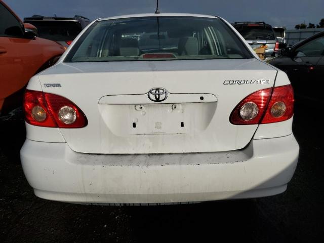 1NXBR32E88Z990341 - 2008 TOYOTA COROLLA CE WHITE photo 6