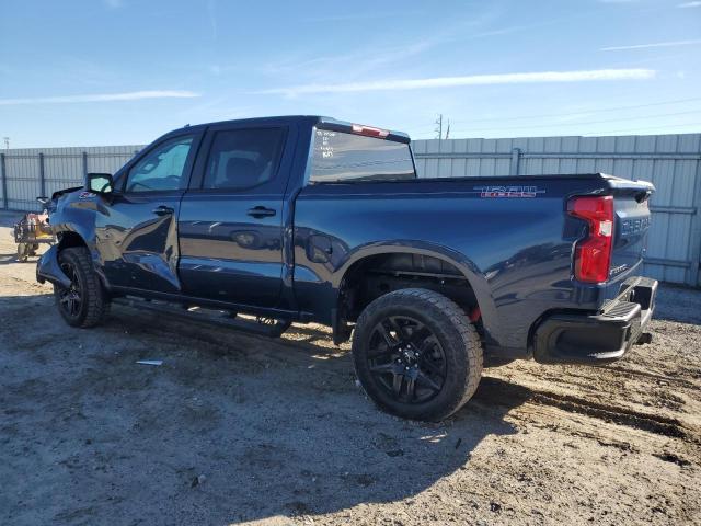 1GCPYFED7NZ228683 - 2022 CHEVROLET SILVERADO K1500 LT TRAIL BOSS BLUE photo 2