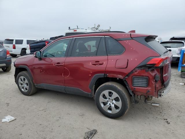 2T3K1RFV8KW038541 - 2019 TOYOTA RAV4 LE BURGUNDY photo 2