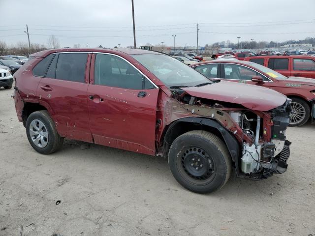 2T3K1RFV8KW038541 - 2019 TOYOTA RAV4 LE BURGUNDY photo 4