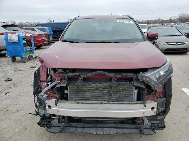 2T3K1RFV8KW038541 - 2019 TOYOTA RAV4 LE BURGUNDY photo 5