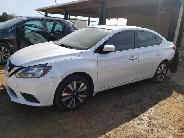 3N1AB7AP9KY264039 - 2019 NISSAN SENTRA S WHITE photo 1