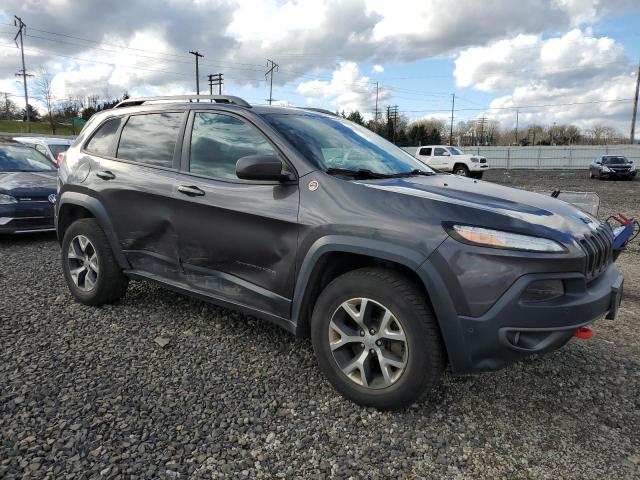 1C4PJMBS6GW142166 - 2016 JEEP CHEROKEE TRAILHAWK CHARCOAL photo 4