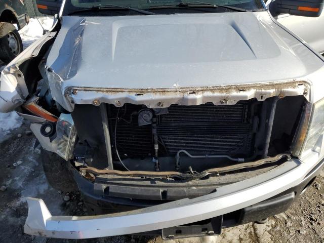 1FTRF14W29KB34620 - 2009 FORD F150 SILVER photo 11