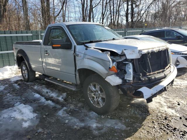 1FTRF14W29KB34620 - 2009 FORD F150 SILVER photo 4