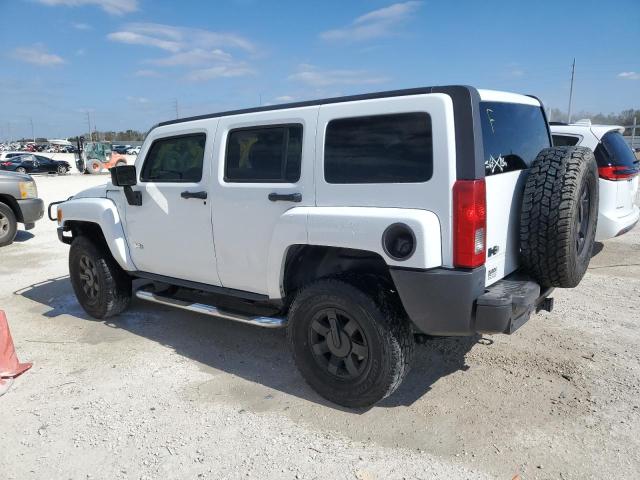 5GTDN13E378135588 - 2007 HUMMER H3 WHITE photo 2